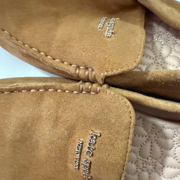Kate Spade ❤️🔥 Tan Suede Loafers for Women - Picture 3 of 5